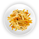 Cheesy Sweet Potato Fries 